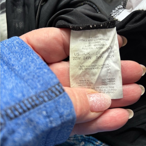 Floral Swimdress. 22W. - Picture 9 of 9